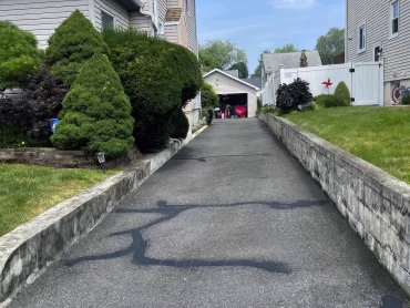 Crack filling technician routing joints in Union County NJ
